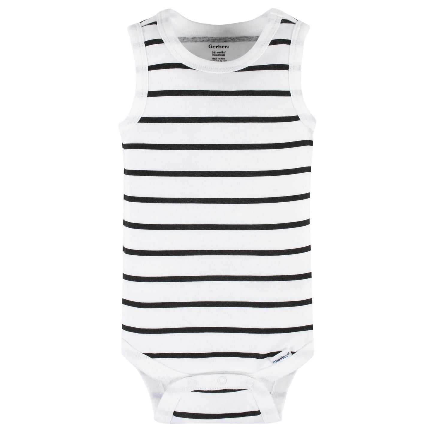 4-Pack Baby Boys Wild At Heart Tank Onesies Bodysuits