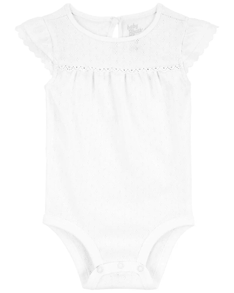Oshkosh Cotton Pointelle Bodysuit