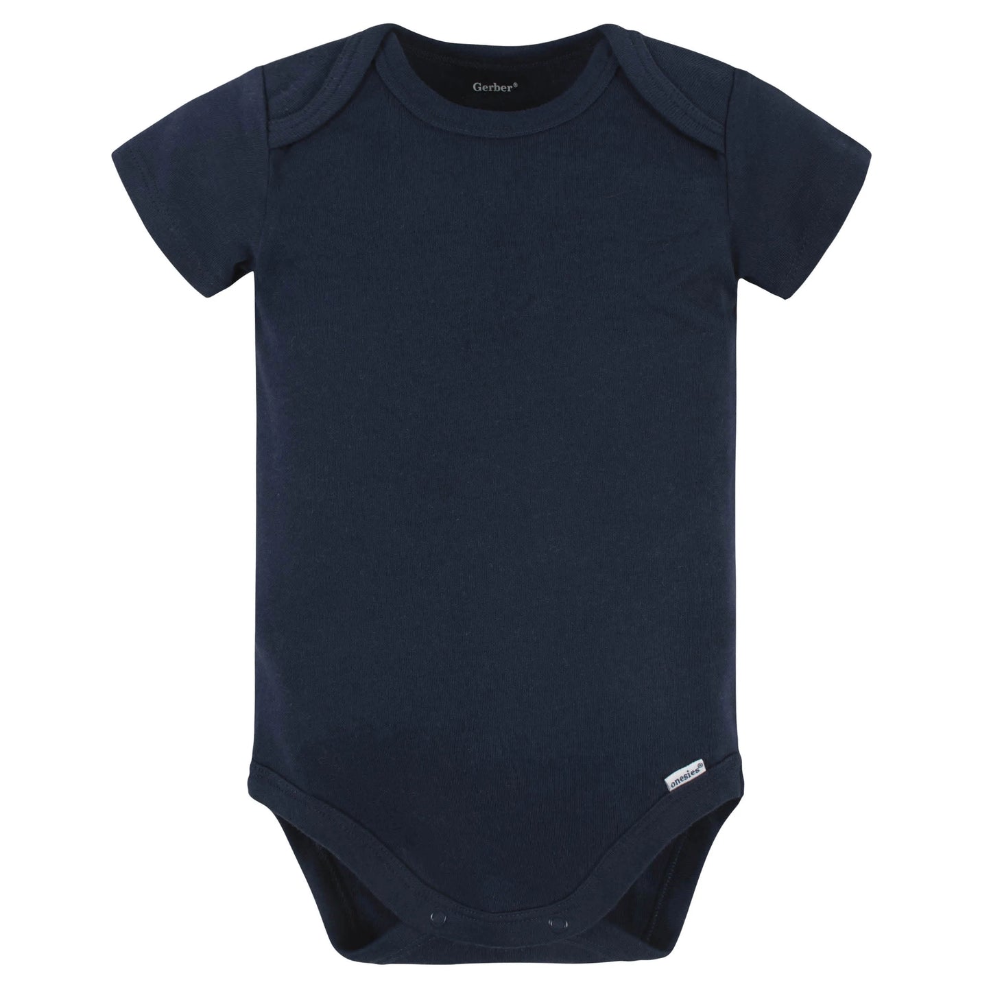 5-Pack Baby Navy Premium Short Sleeve Onesies Bodysuits