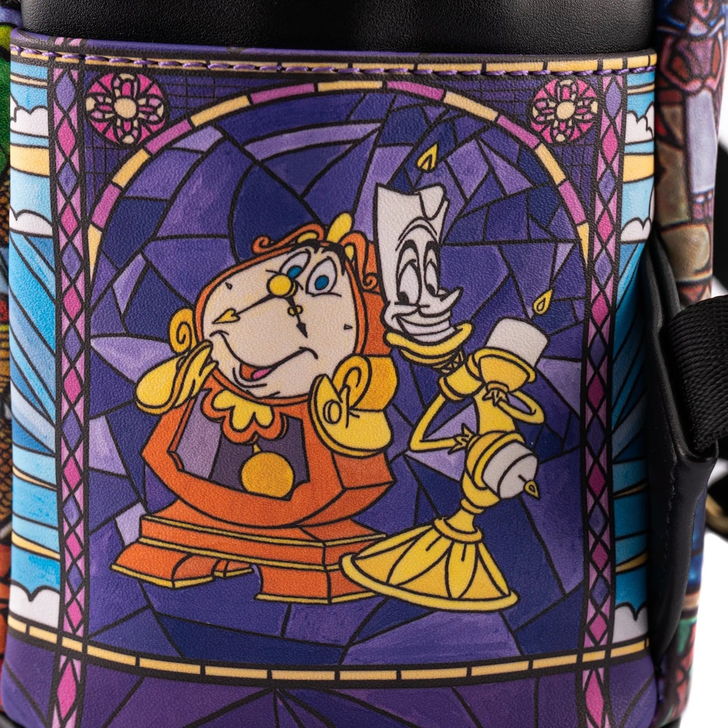 Beauty and the Beast Belle Castle Collection Loungefly Mini Backpack