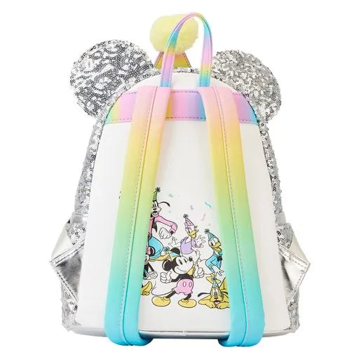 Mickey and Friends Birthday Celebration Loungefly Mini Backpack
