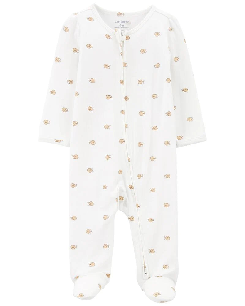 Carter's Zip-Up PurelySoft Sleep and Play ECOVERO