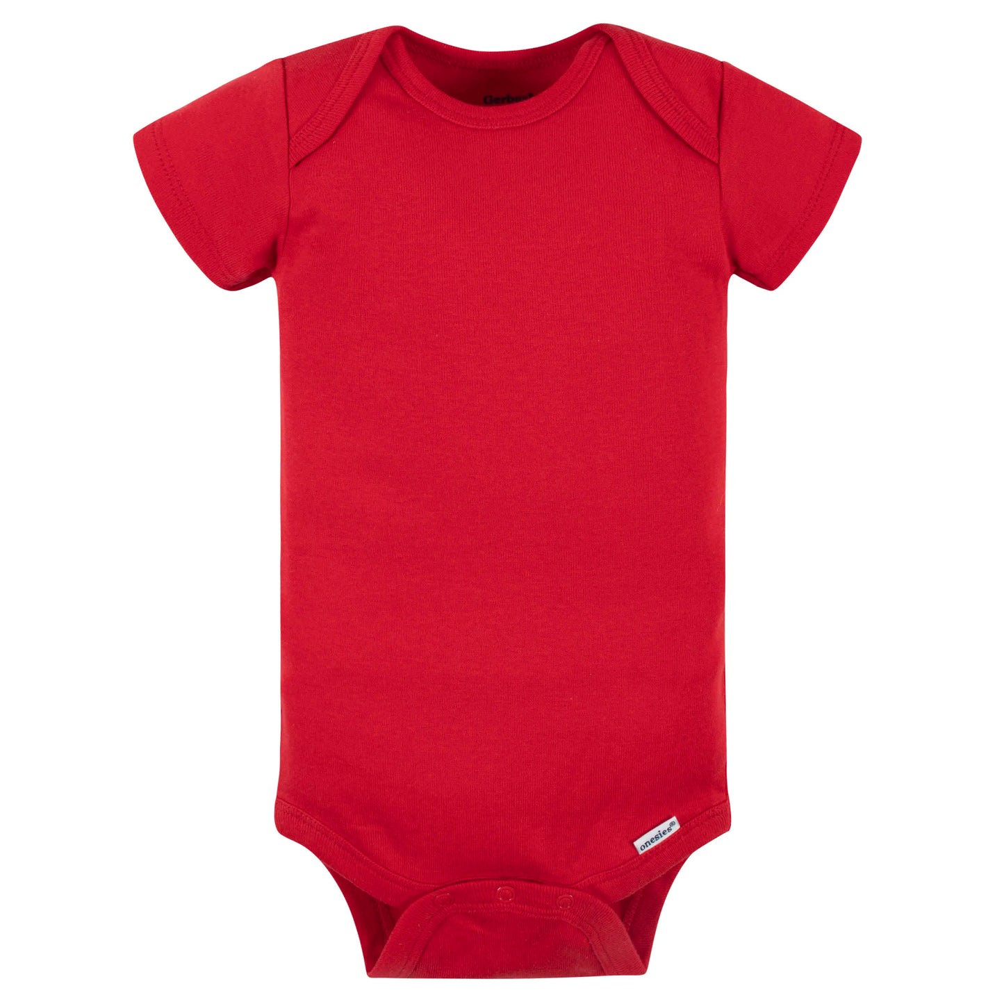 5-Pack Baby Red Onesies Bodysuits