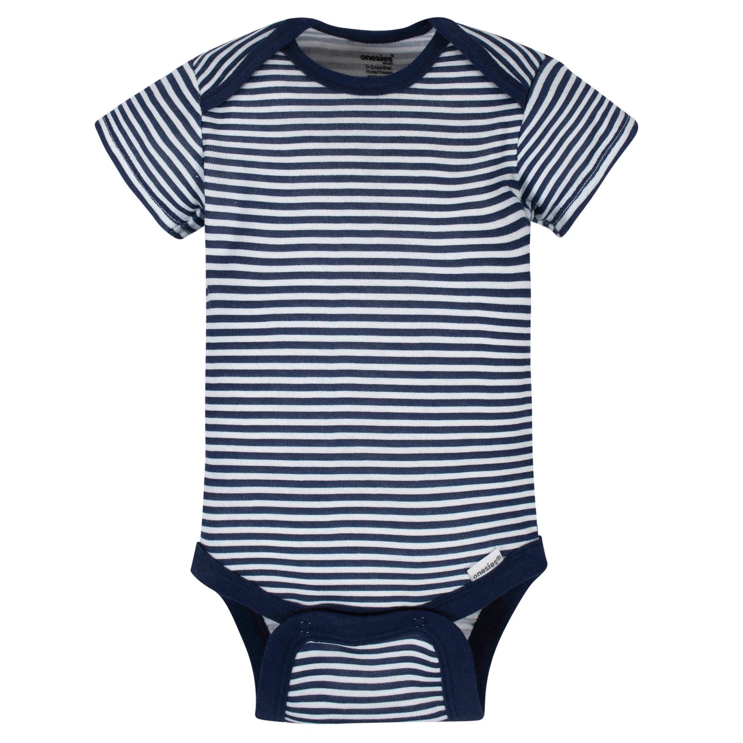 8-Pack Baby Boys Dino Onesies Brand Bodysuits