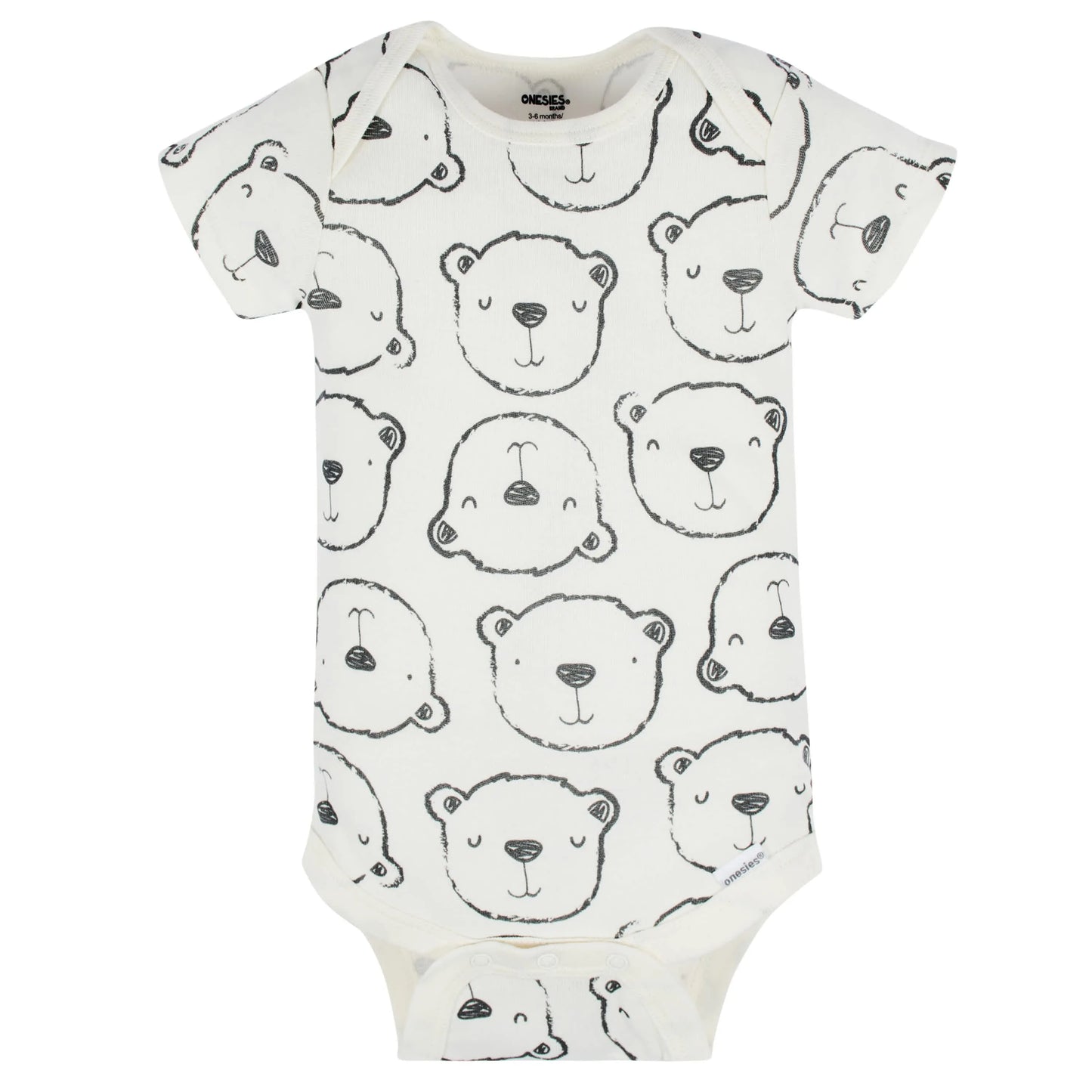 8-Pack Baby Boys Unbearably Cute Short Sleeve Onesies Bodysuits
