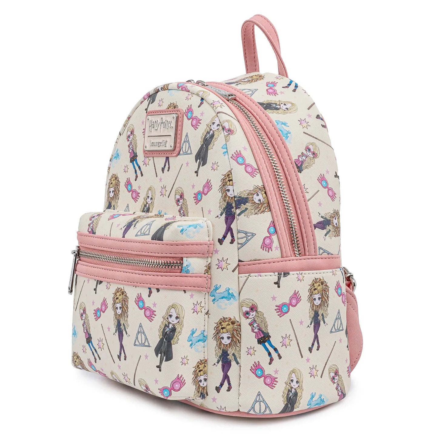 Harry Potter Luna Lovegood AOP Loungefly Mini Backpack