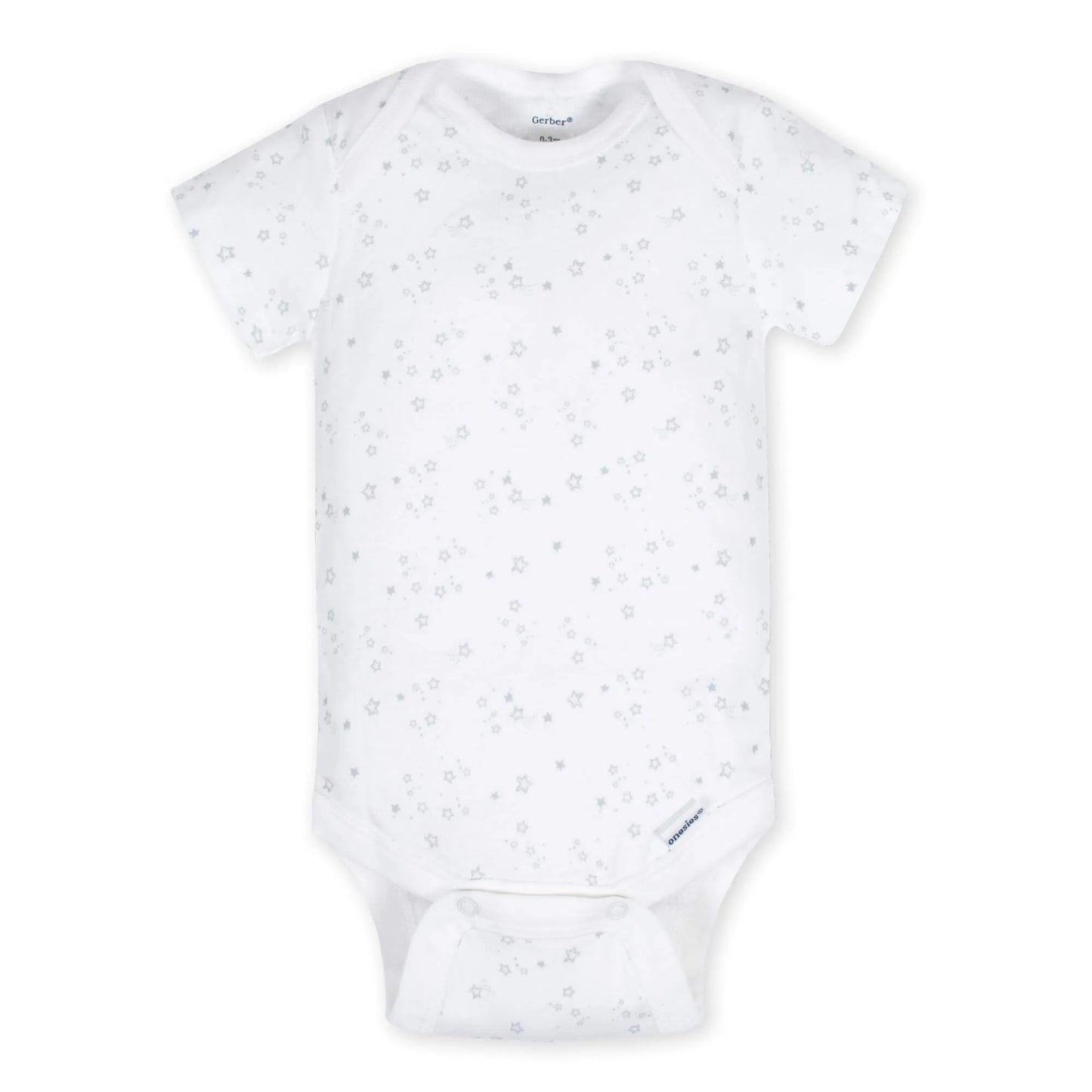 5-Pack Baby Neutral Lamb Short Sleeve Onesies Bodysuits