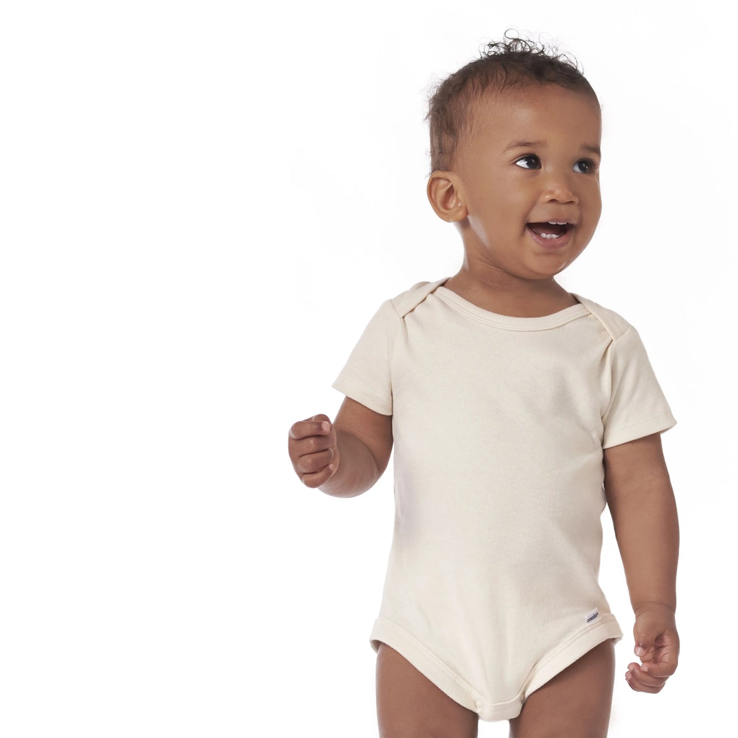 5-Pack Baby Natural Premium Short Sleeve Onesies Bodysuits