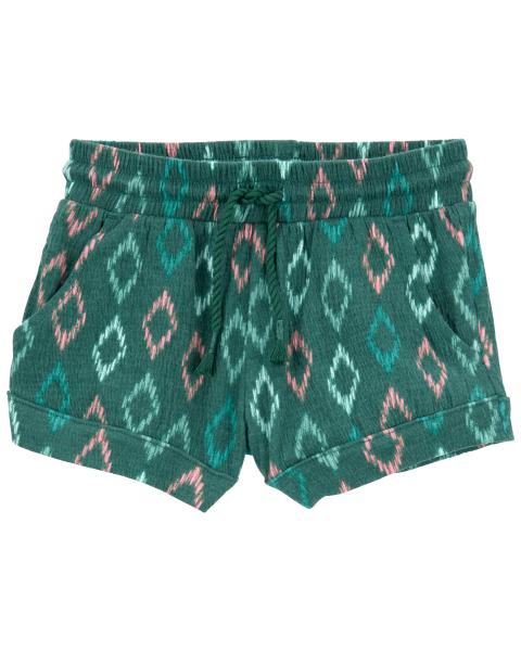 Carter's Baby Sun And Fun Tee with Pull-On Knit Gauze Shorts