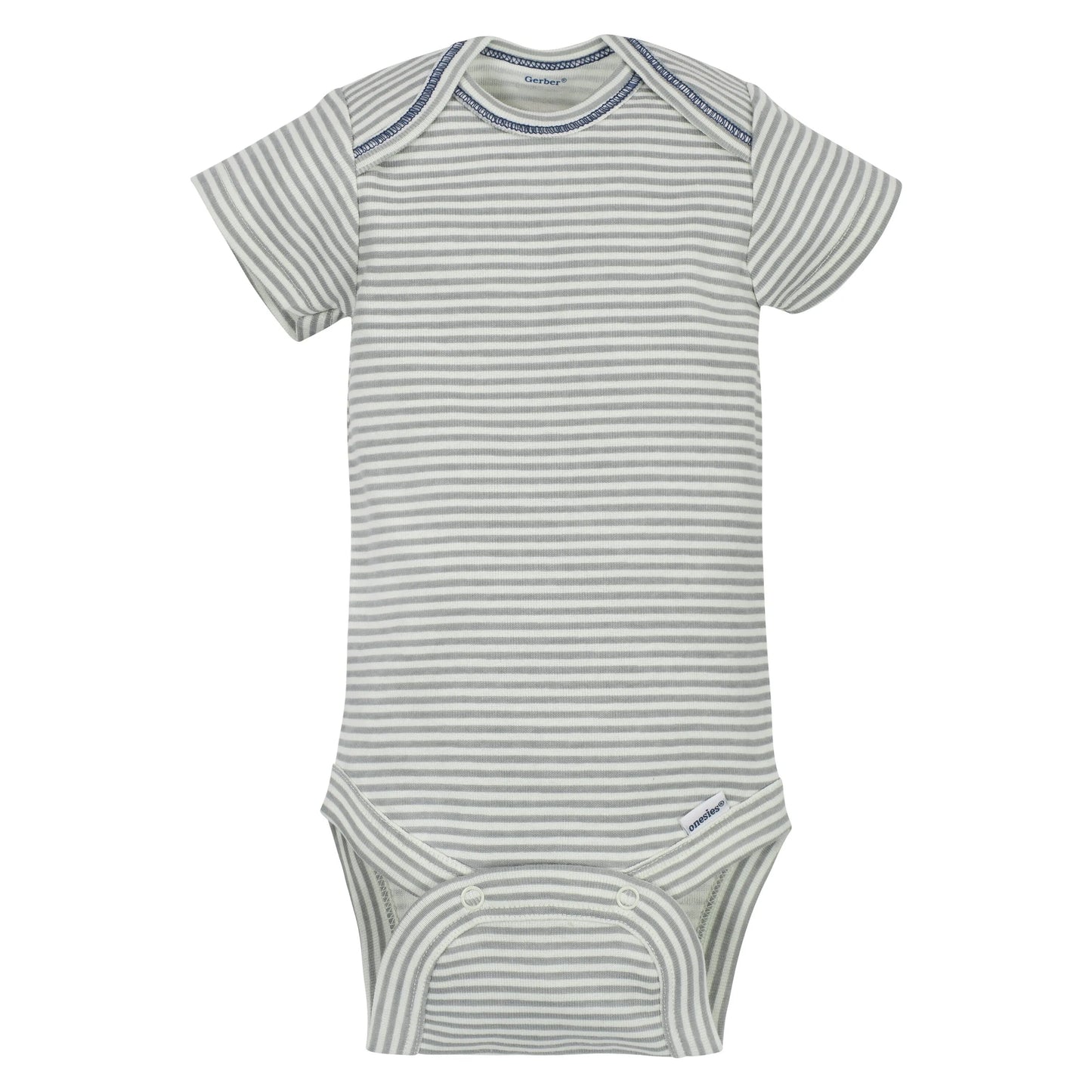 5-Pack Boys Hedgehog Short Sleeve Onesies Bodysuits