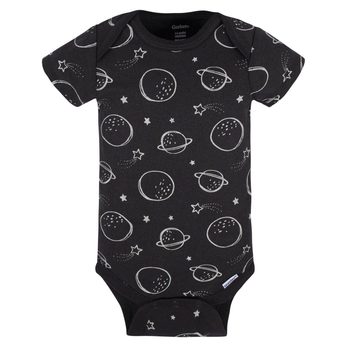 5-Pack Baby Boys Space Explorer Onesies Bodysuits