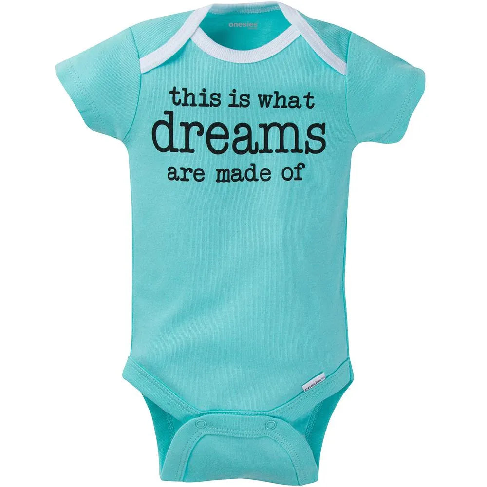 8-Pack Baby Neutral Short Sleeve Onesies Brand Bodysuits