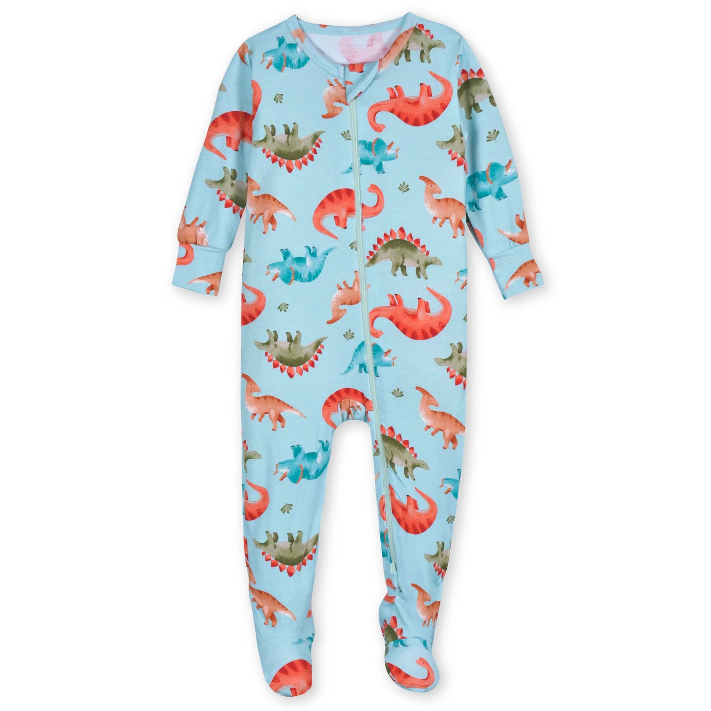 Baby & Toddler Snugosaurous Buttery Soft Viscose Made from Eucalyptus Snug Fit Footed Pajamas