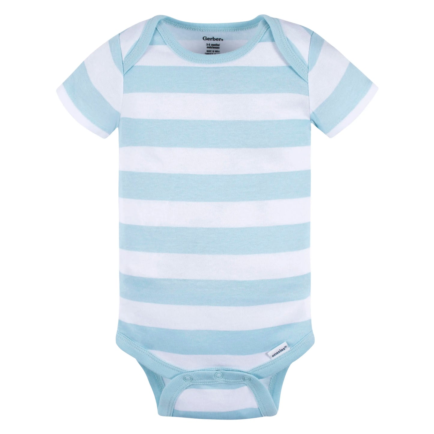 4-Pack Baby Boys Shark Bay Short Sleeve Onesies Bodysuits