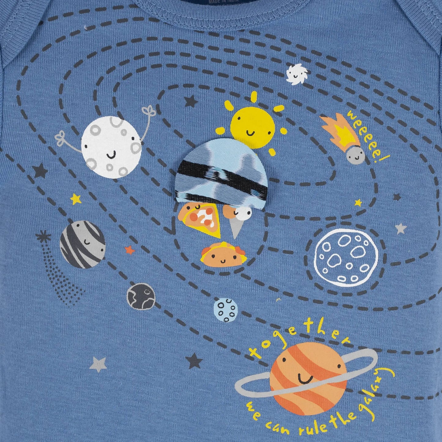 5-Pack Baby Boys Space Explorer Onesies Bodysuits