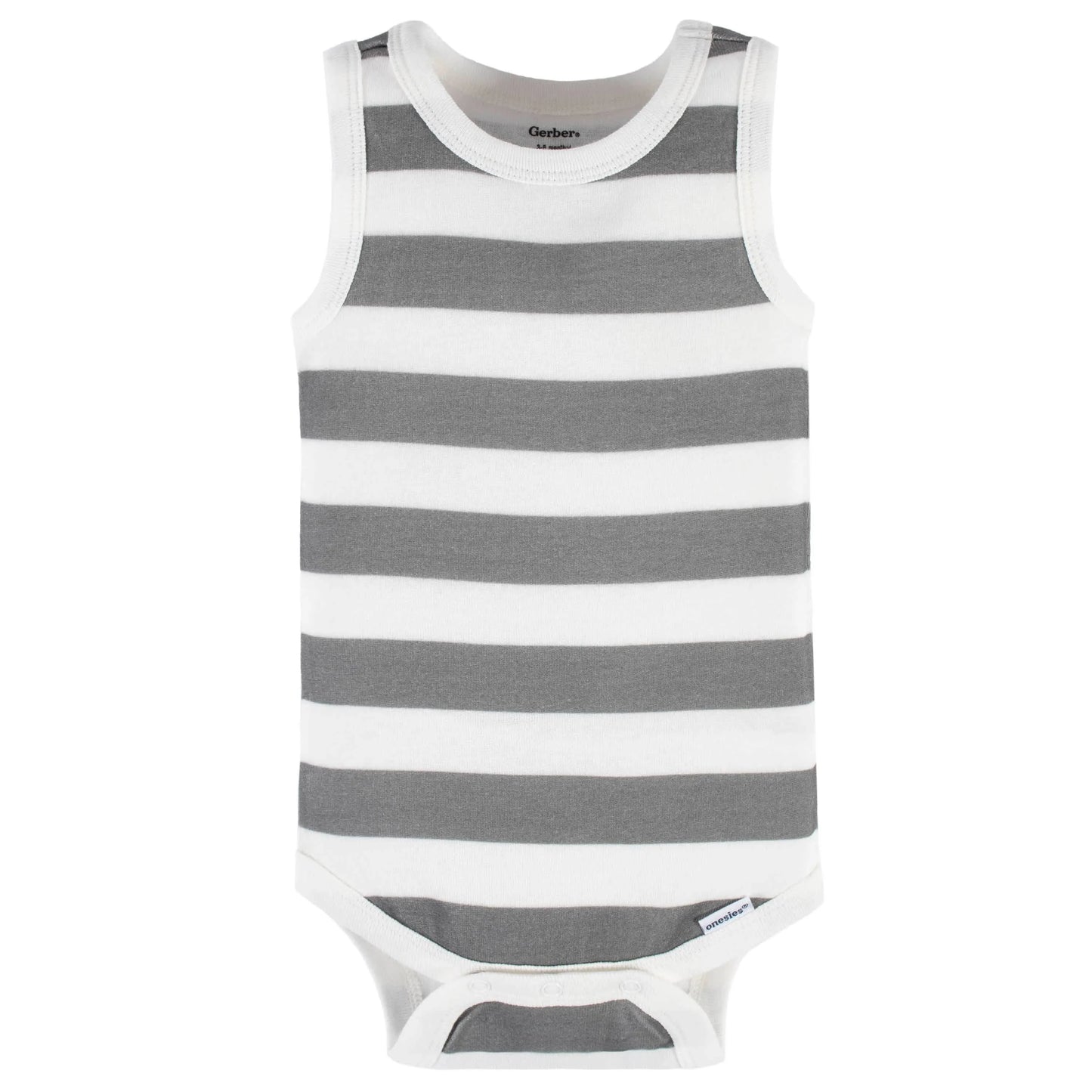 4-Pack Baby Boys Later Gator Tank Onesies Bodysuits