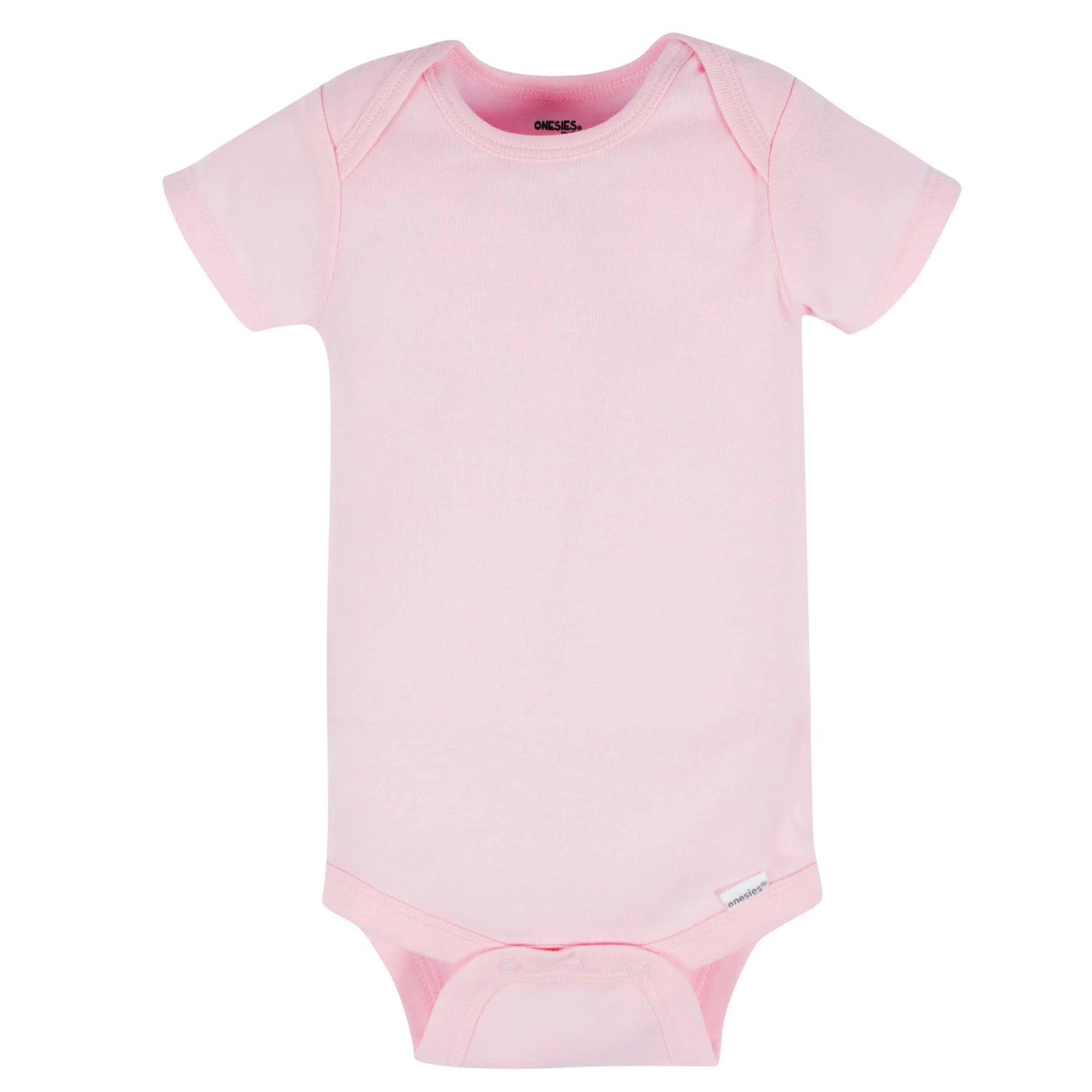 8-Pack Baby Neutral Pastel Rainbow Short Sleeve Onesies Bodysuits