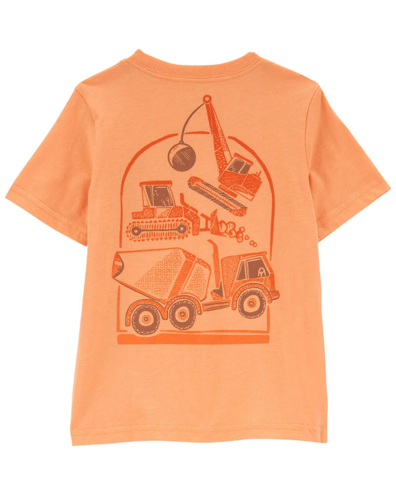 Carter's Baby 2-Piece Construction Tee & Denim Short Set