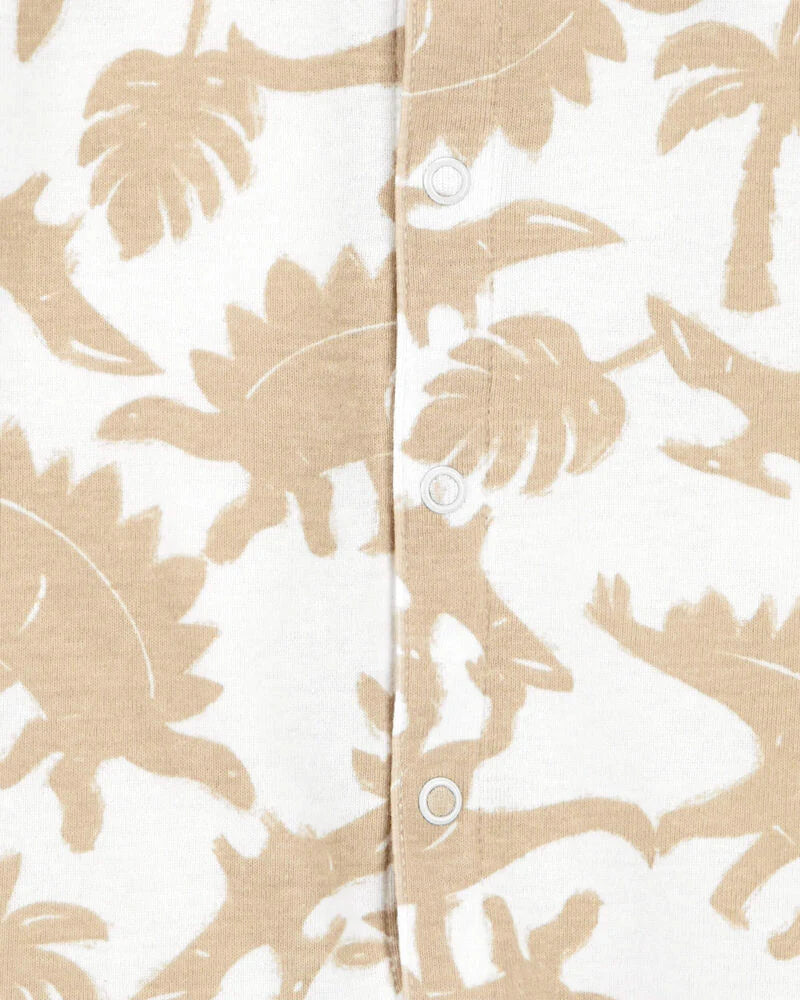 Carter's Baby Dinosaur Snap-Up Cotton Romper