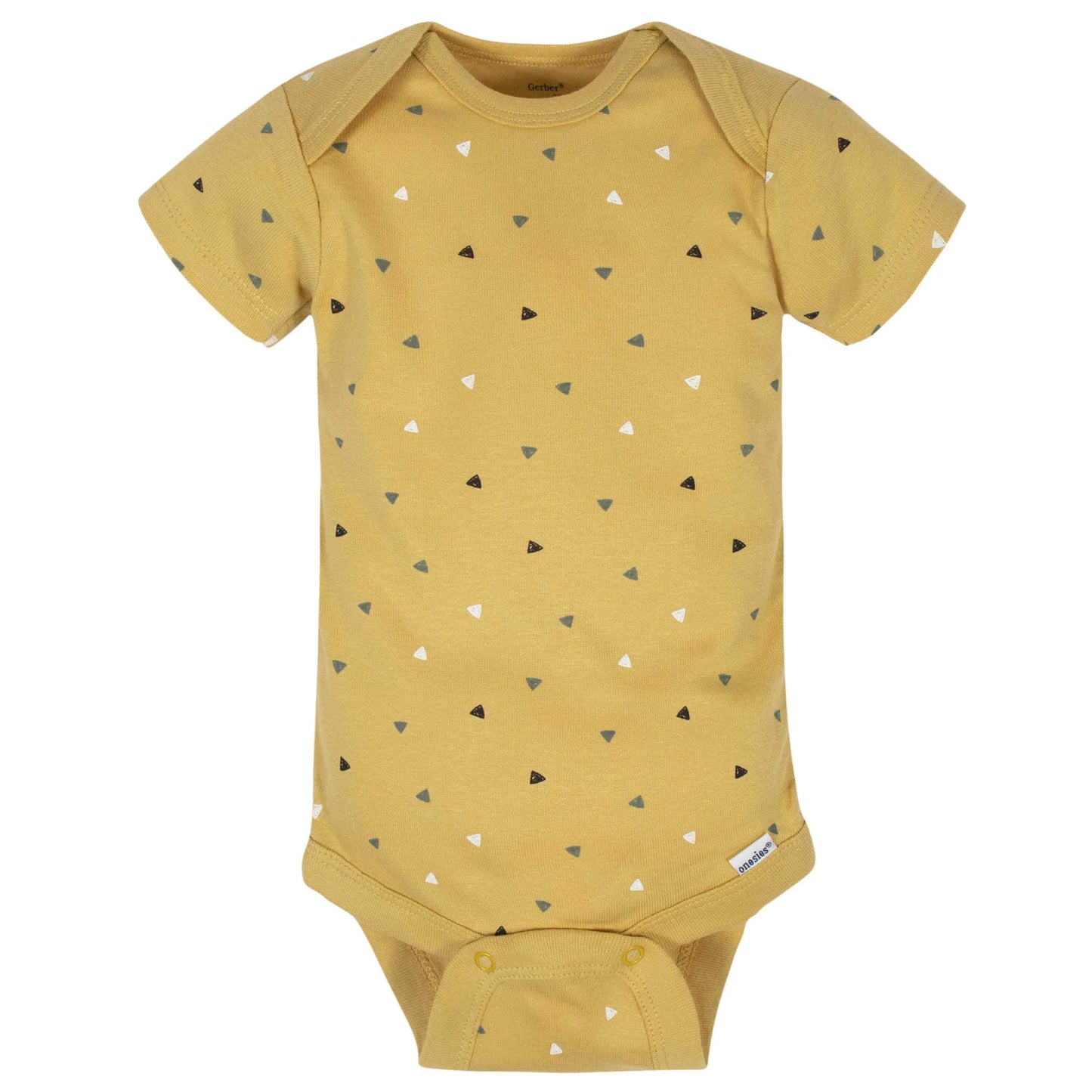 8-Pack Baby Boys Tiger Short Sleeve Onesies Bodysuits
