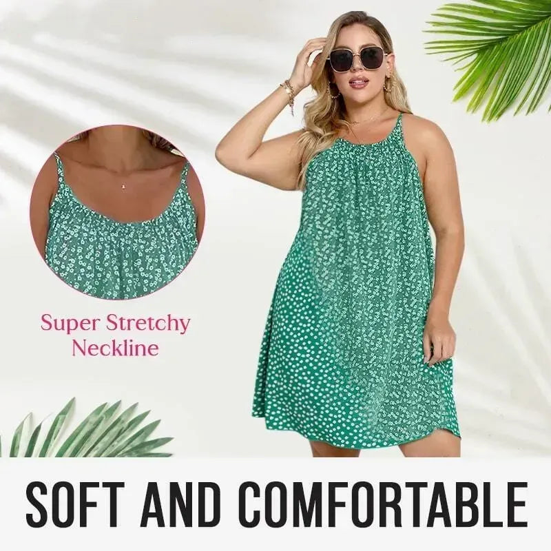 š„2023 Hot saleš„Floral Printed Camisole Dress