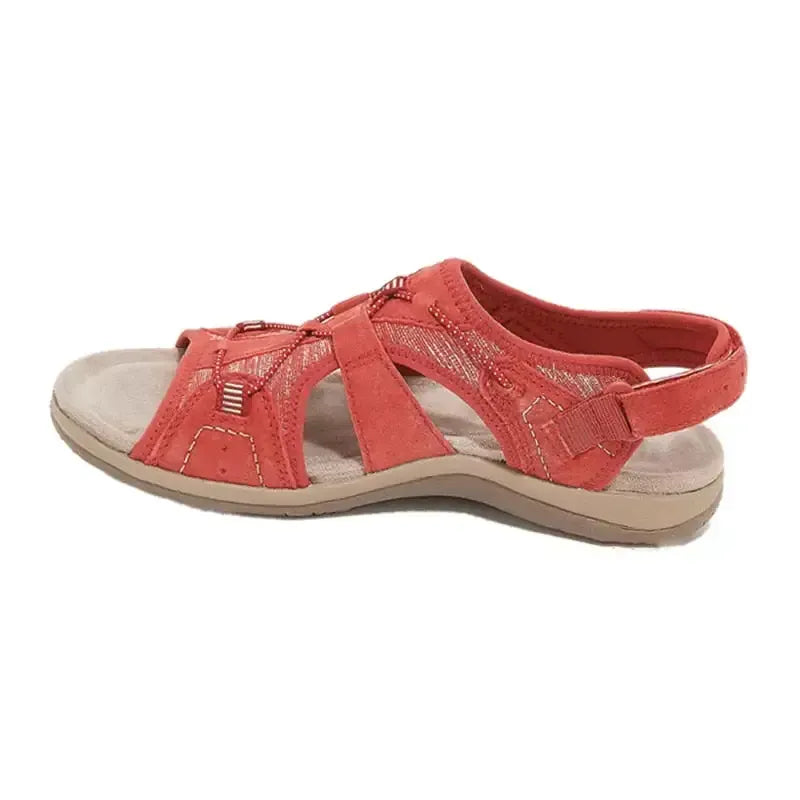 Ladies Sandals New Fashion Pure Color Casual Sandals