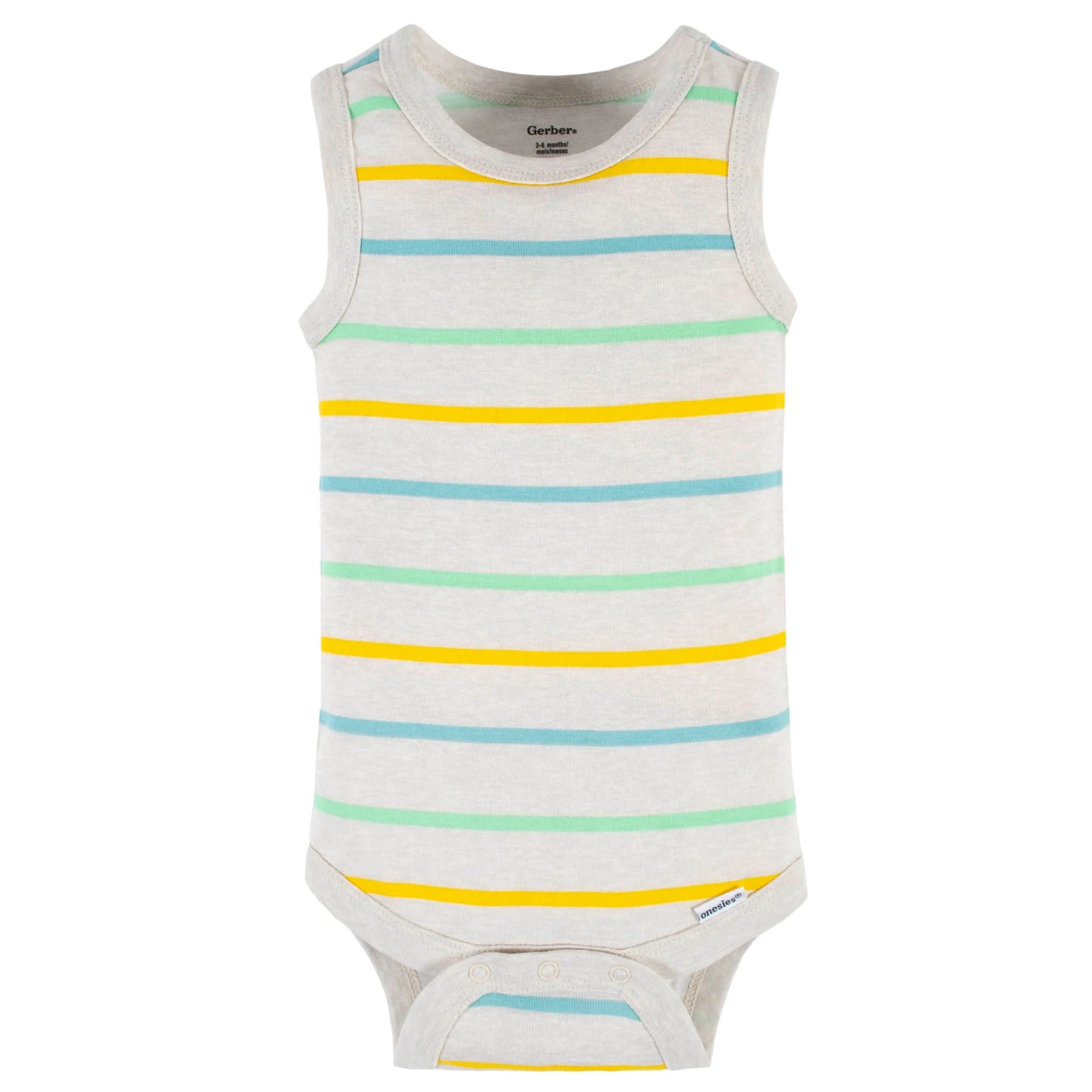 4-Pack Baby Boys Later Gator Tank Onesies Bodysuits
