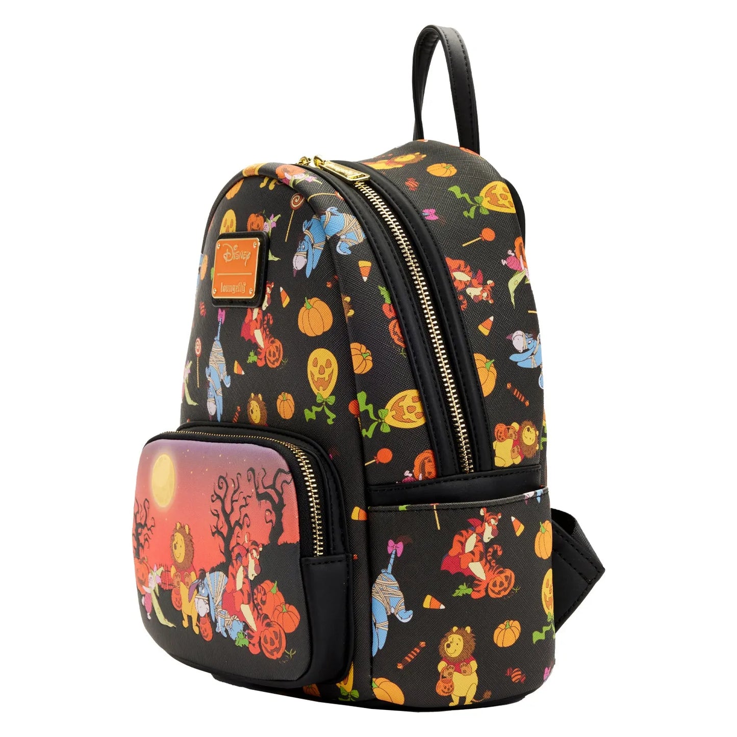 Winnie the Pooh Halloween Pals Loungefly Mini Backpack
