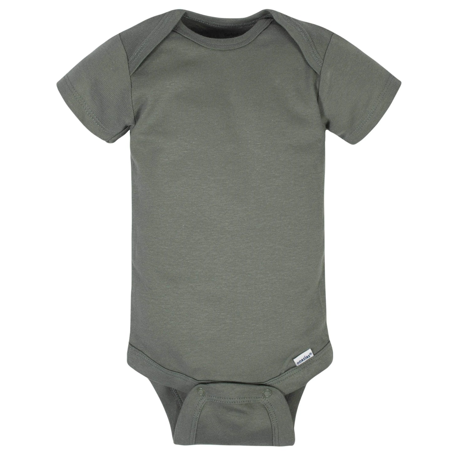 8-Pack Baby Boys Tiger Short Sleeve Onesies Bodysuits
