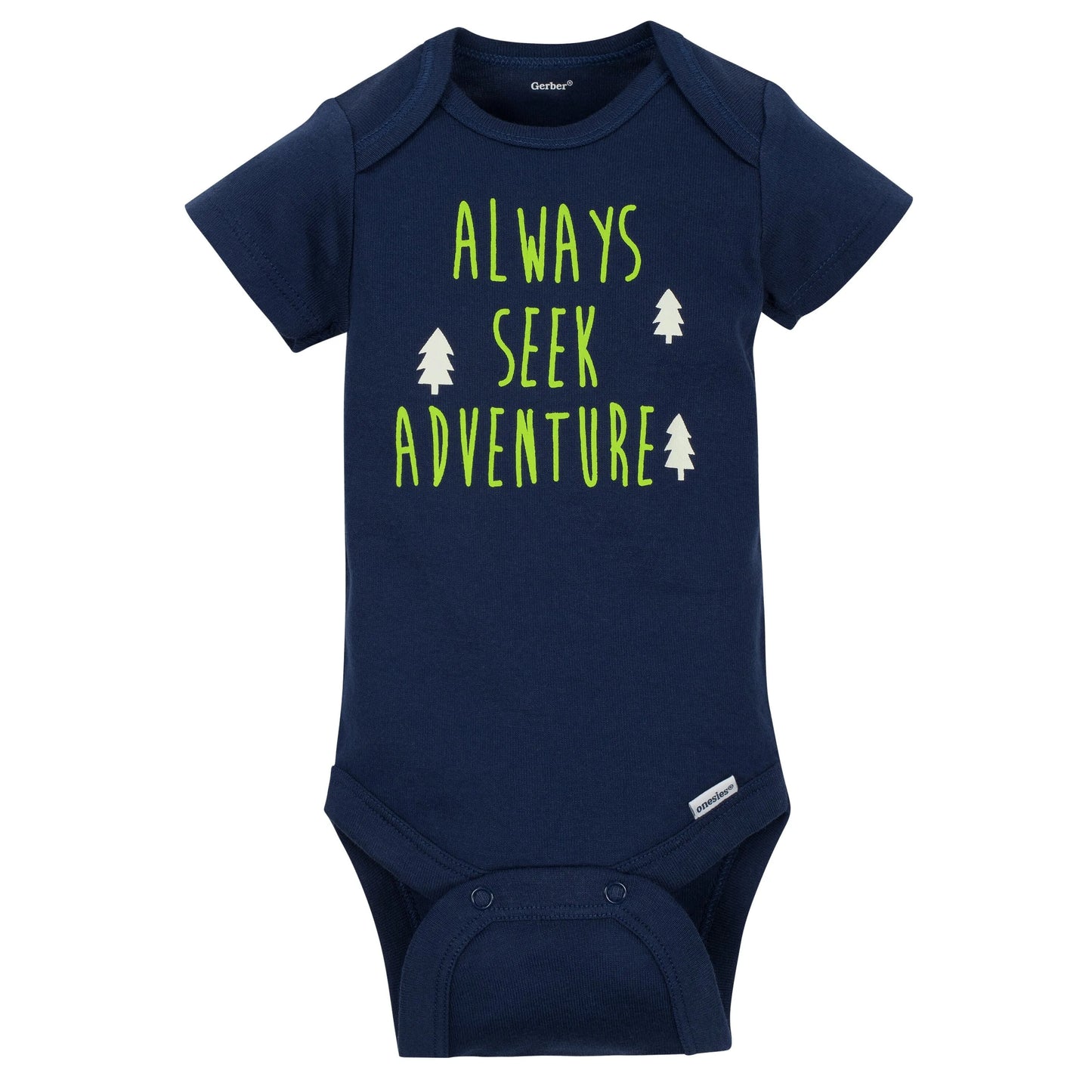 5-Pack Boys Hedgehog Short Sleeve Onesies Bodysuits
