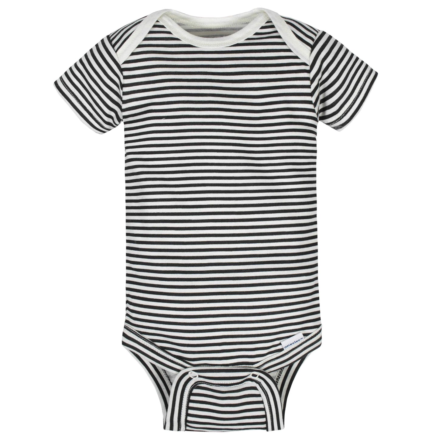 8-Pack Baby Boys Jungle Short Sleeve Onesies Bodysuits