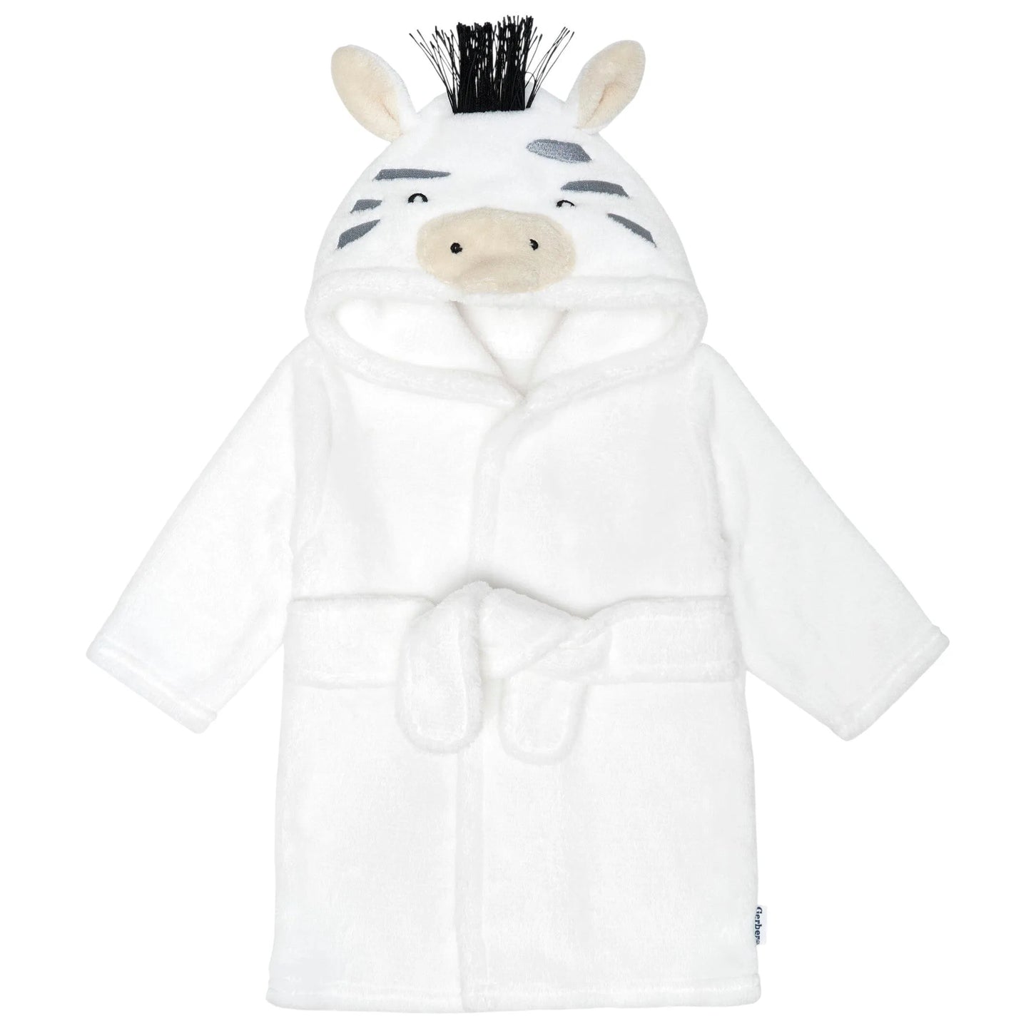 Baby Neutral Zebra Robe
