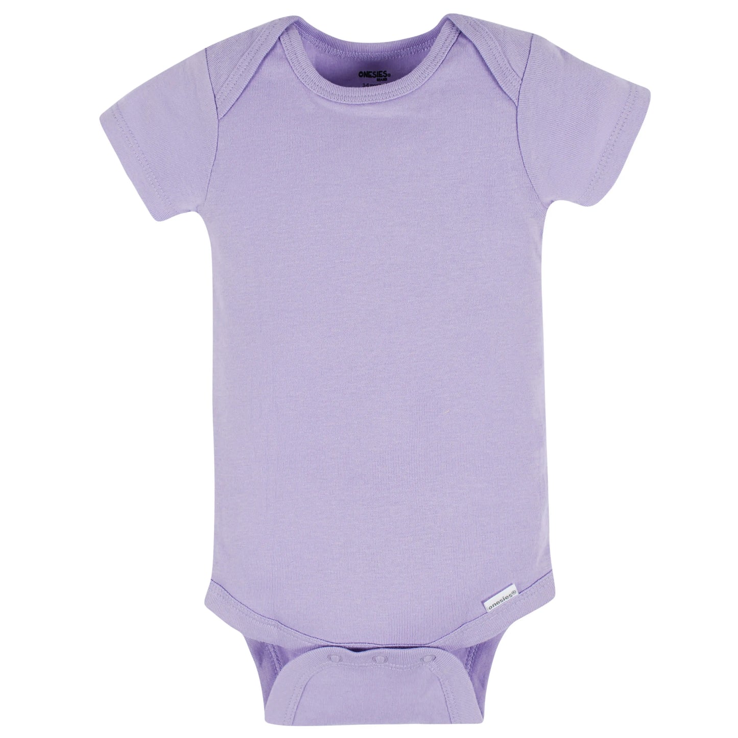 8-Pack Baby Neutral Pastel Rainbow Short Sleeve Onesies Bodysuits
