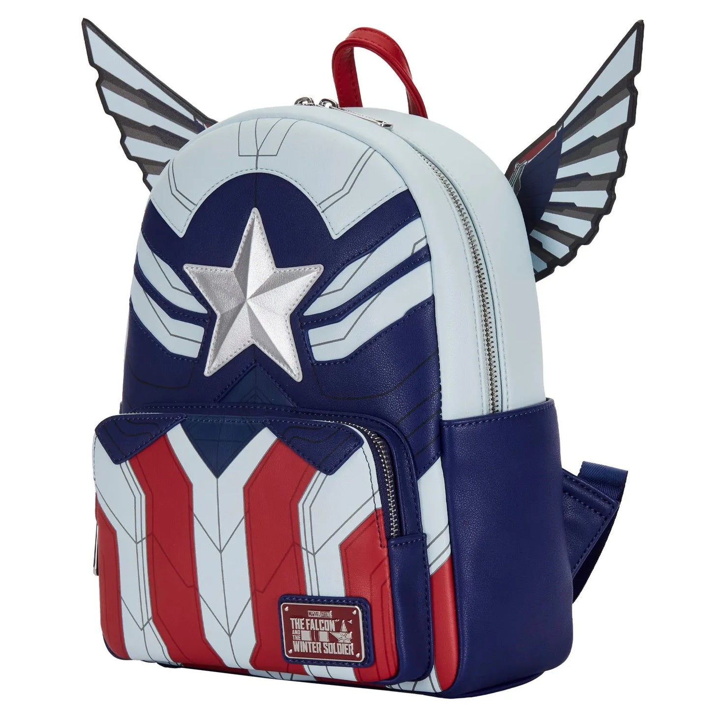 Marvel Falcon Captain America Cosplay Loungefly Mini Backpack