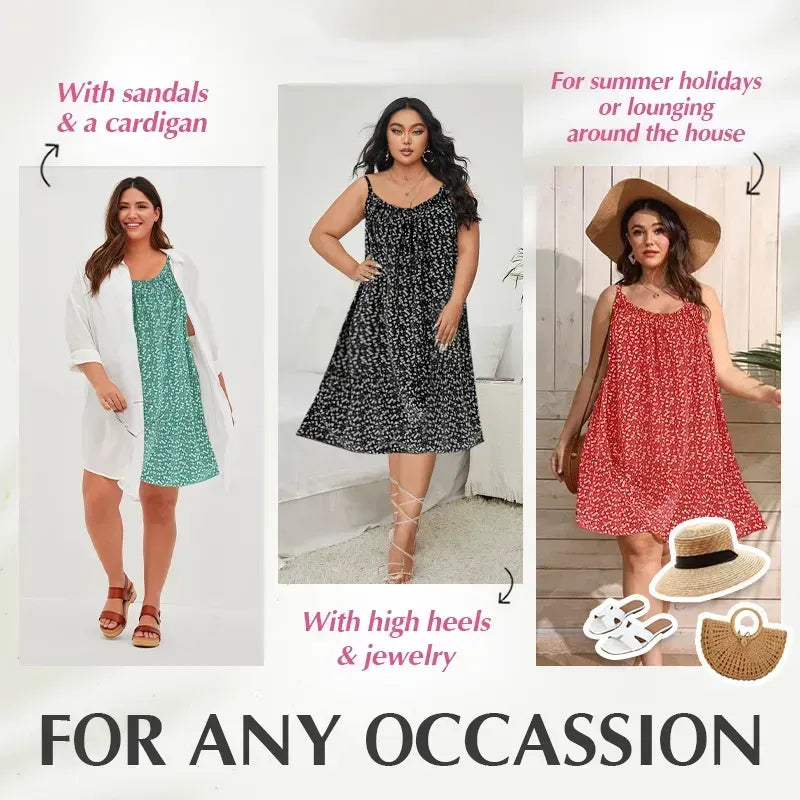 š„2023 Hot saleš„Floral Printed Camisole Dress