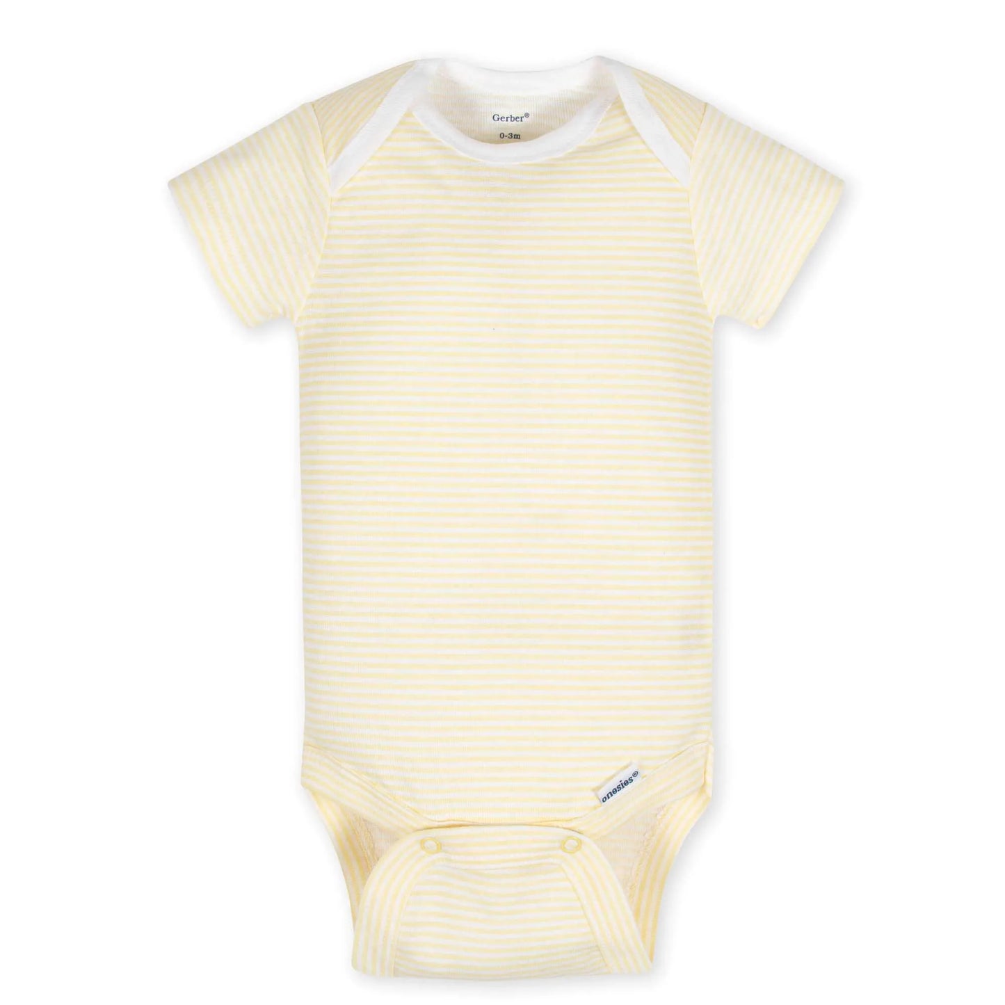 5-Pack Baby Neutral Lamb Short Sleeve Onesies Bodysuits