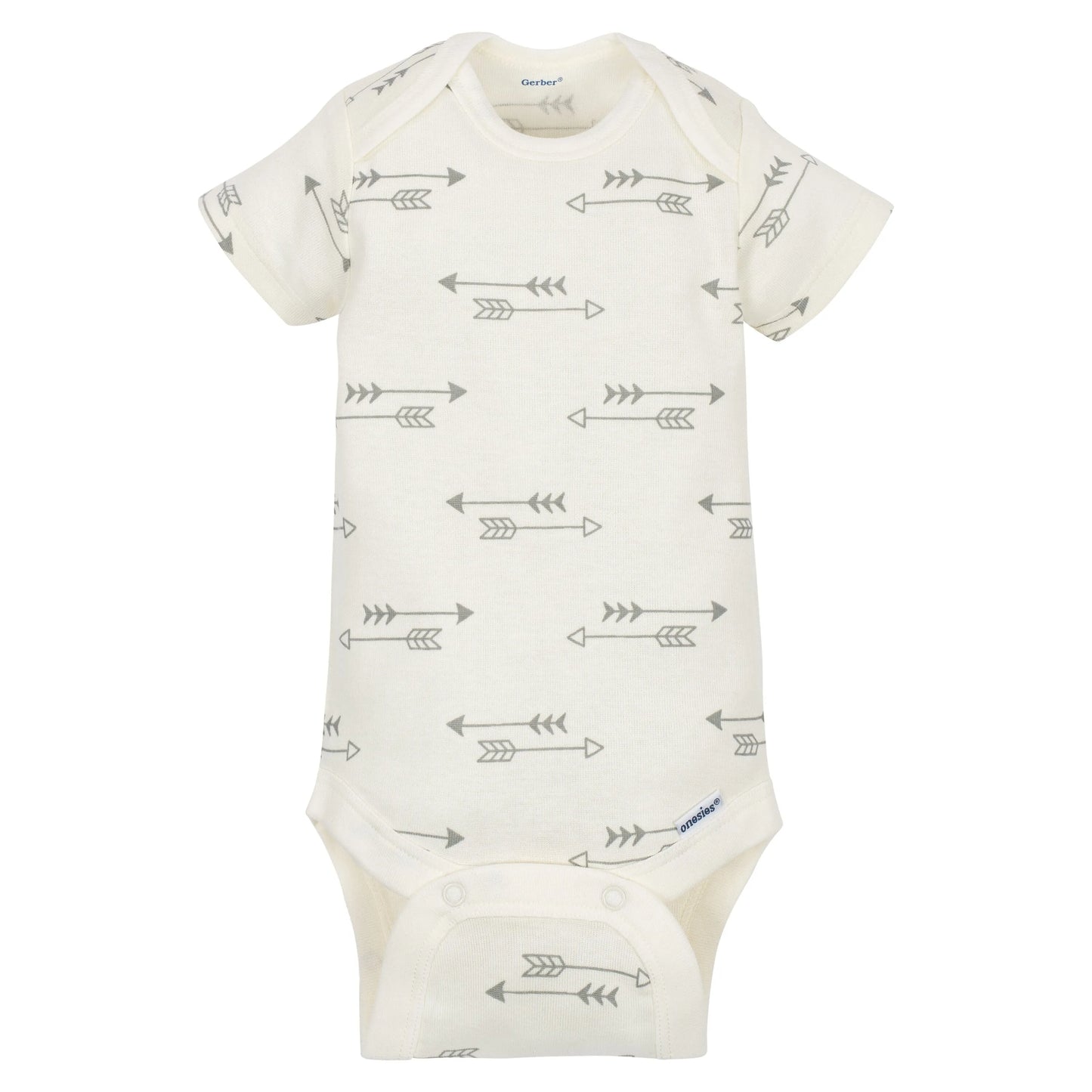 5-Pack Boys Hedgehog Short Sleeve Onesies Bodysuits