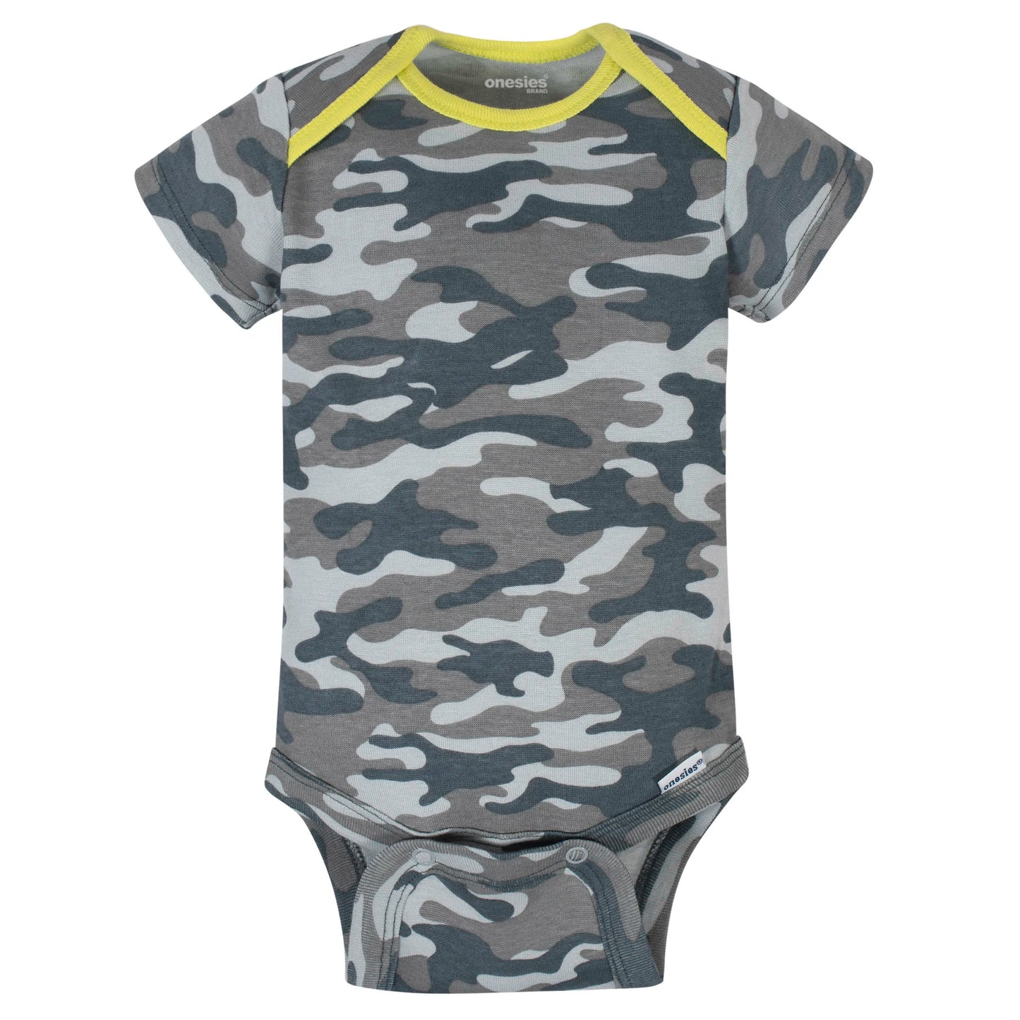 8-Pack Baby Boys Dino Onesies Brand Bodysuits