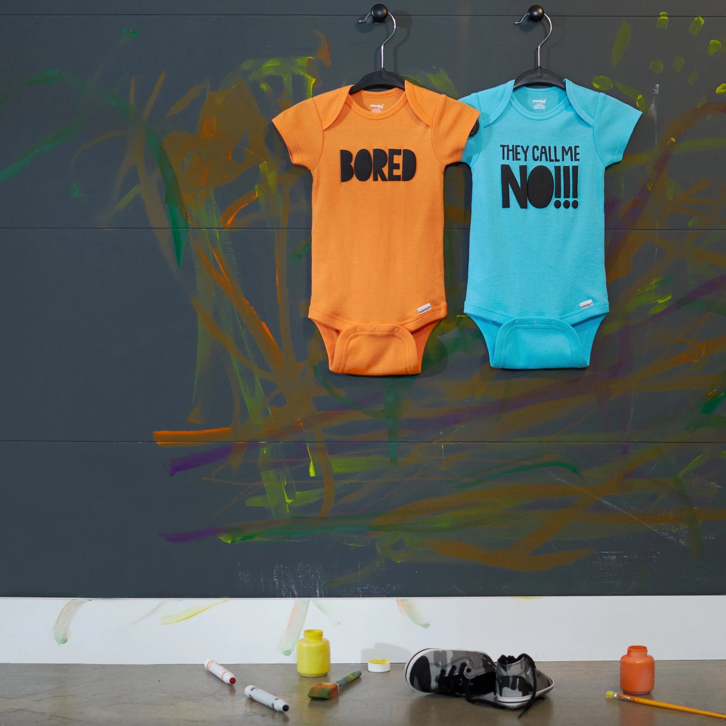 8-Pack Funny Baby Onesies Brand Bodysuits