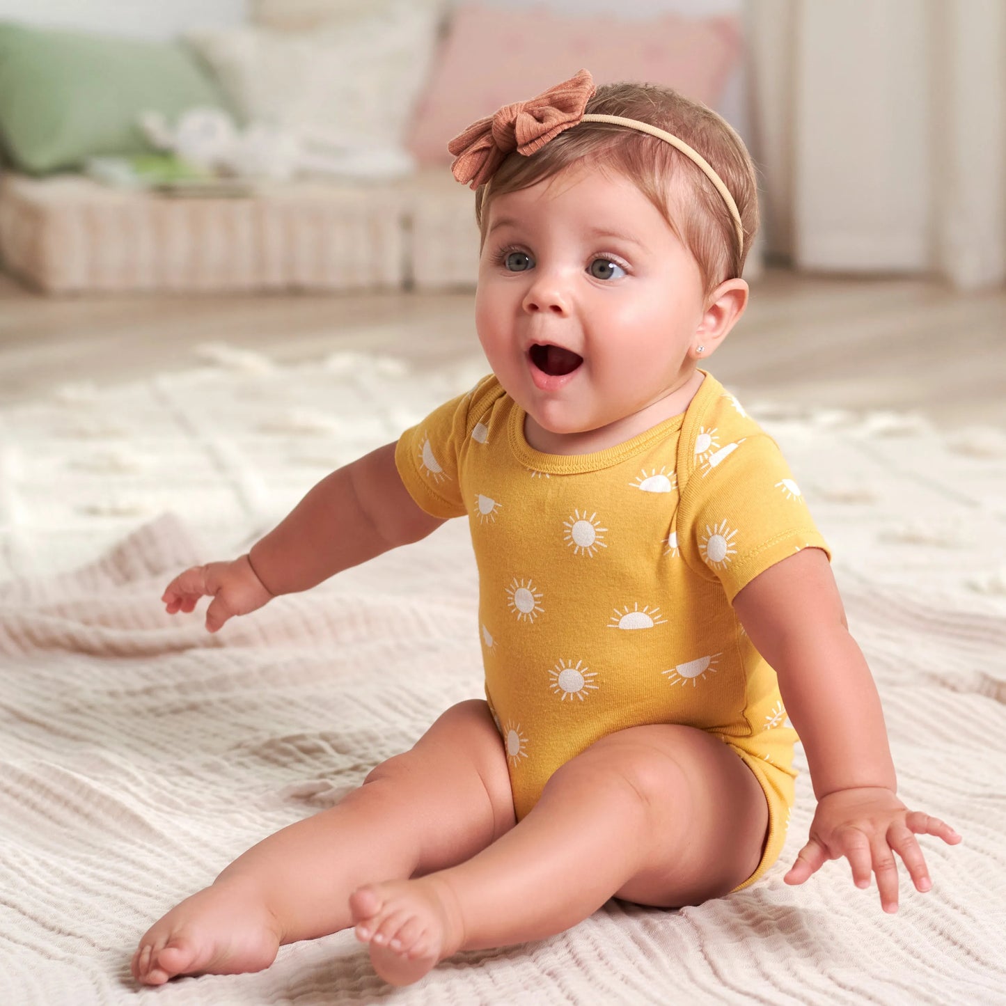 5-Pack Baby Neutral Southwest Onesies Bodysuits