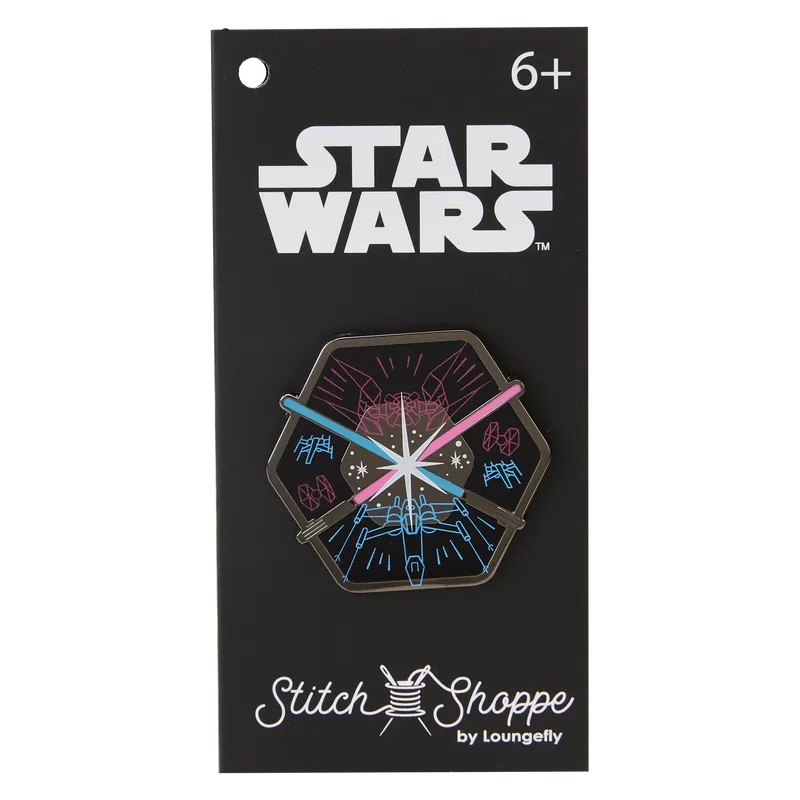 Loungefly Stitch Shoppe Dark Side Vs. Light Side Comic Book Crossbody Bag