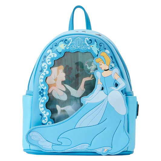 Cinderella Princess Lenticular Loungefly Mini Backpack