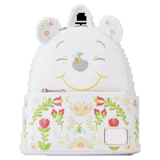 Winnie the Pooh Cosplay Folk Floral Mini Backpack Loungefly