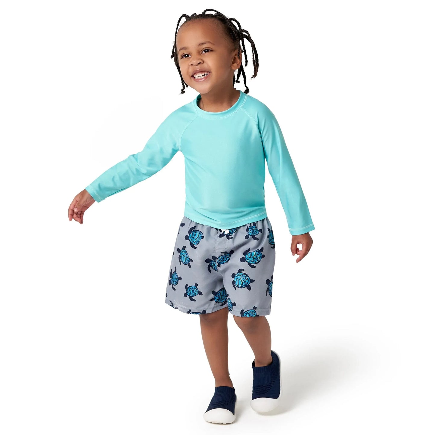 Baby & Toddler Neutral Aqua Rashguard