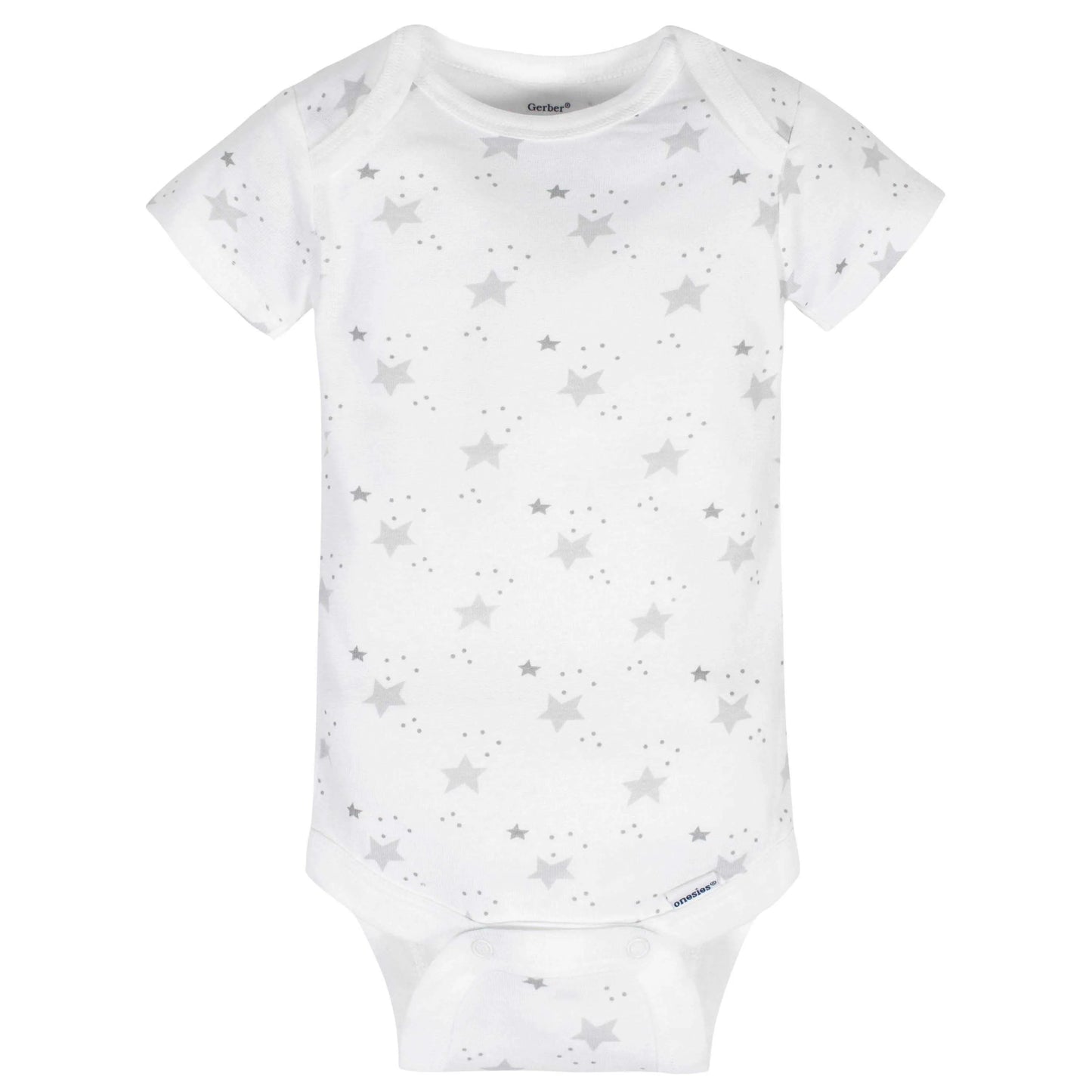 8-Pack Baby Neutral Sheep Short Sleeve Onesies Bodysuits
