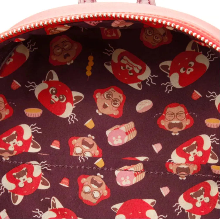 Pixar Turning Red Cosplay Loungefly Mini Backpack