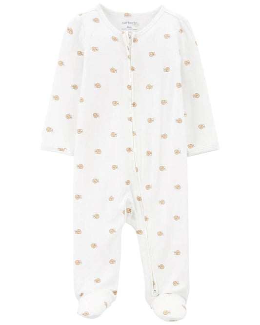 Carter's Zip-Up PurelySoft Sleep and Play ECOVERO