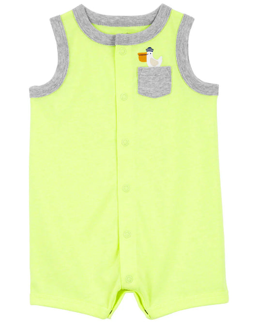 Carter's Baby Neon Pelican Snap-Up Romper