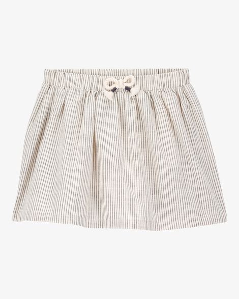Toddler Striped Pull-On Skort