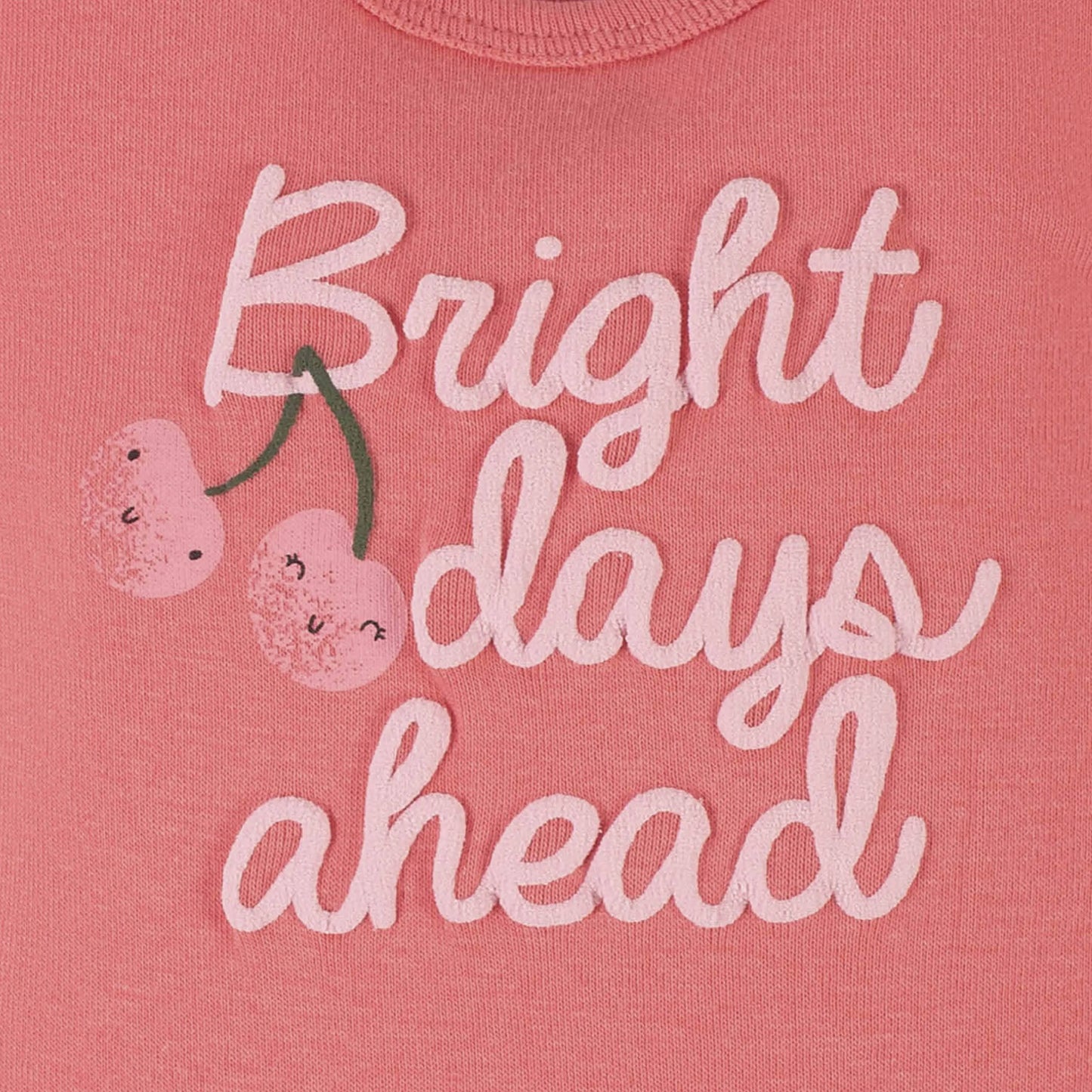 4-Pack Baby Girls Cherry Kisses Short Sleeve Onesies Bodysuits